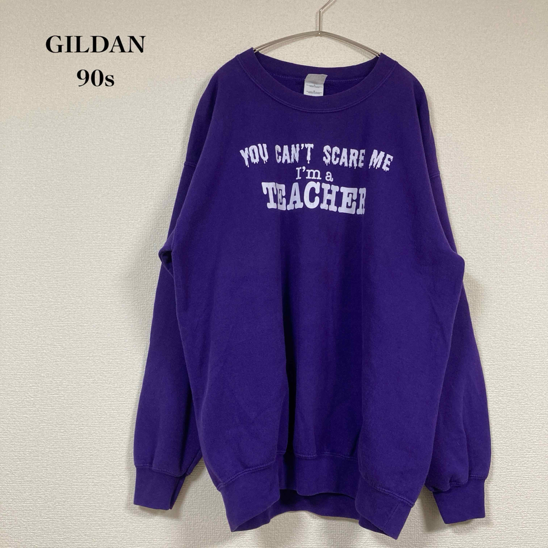 GILDAN(ギルタン)の90s GILDAN（ギルダン） ヴィンテージ トレーナー 旧タグ メンズのトップス(スウェット)の商品写真