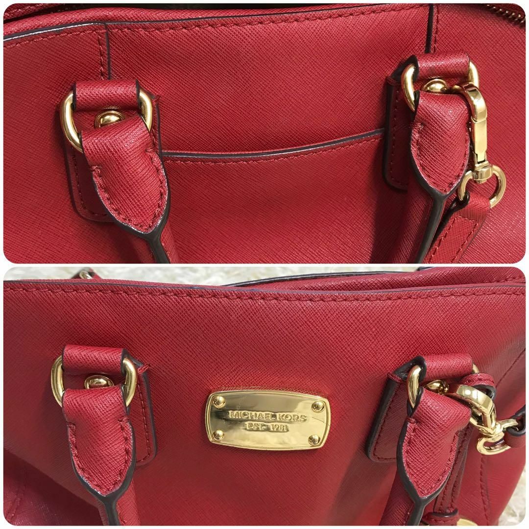 Michael Kors(マイケルコース)のMichael Kors 2way ショルダーバッグ　レッド レディースのバッグ(ショルダーバッグ)の商品写真