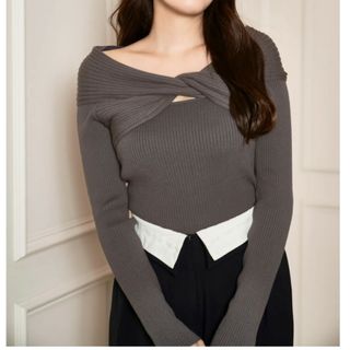 Her lip to - her lip to Flared Sleeve Knit Setの通販｜ラクマ