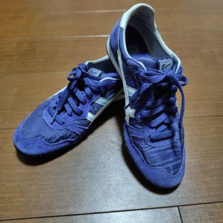 オニツカタイガー(Onitsuka Tiger)のオニツカタイガー SERRANO TH109L（青色26cm）(スニーカー)