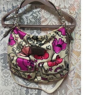 コーチ(COACH) ハンドバッグ ショルダーバッグ(レディース)(花柄)の
