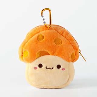 ボウダンショウネンダン(防弾少年団(BTS))の希少【完売品】ジミン着用 メイプルキノコ ポーチ メイプルストーリー オレンジ (ポーチ)