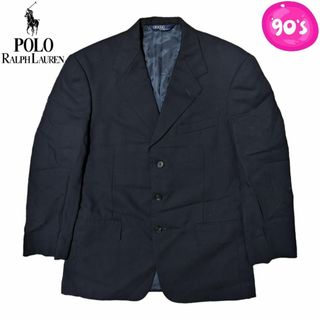 ポロラルフローレン(POLO RALPH LAUREN)のPolo by Ralph Lauren 紺ブレ ウール テーラードジャケット(テーラードジャケット)