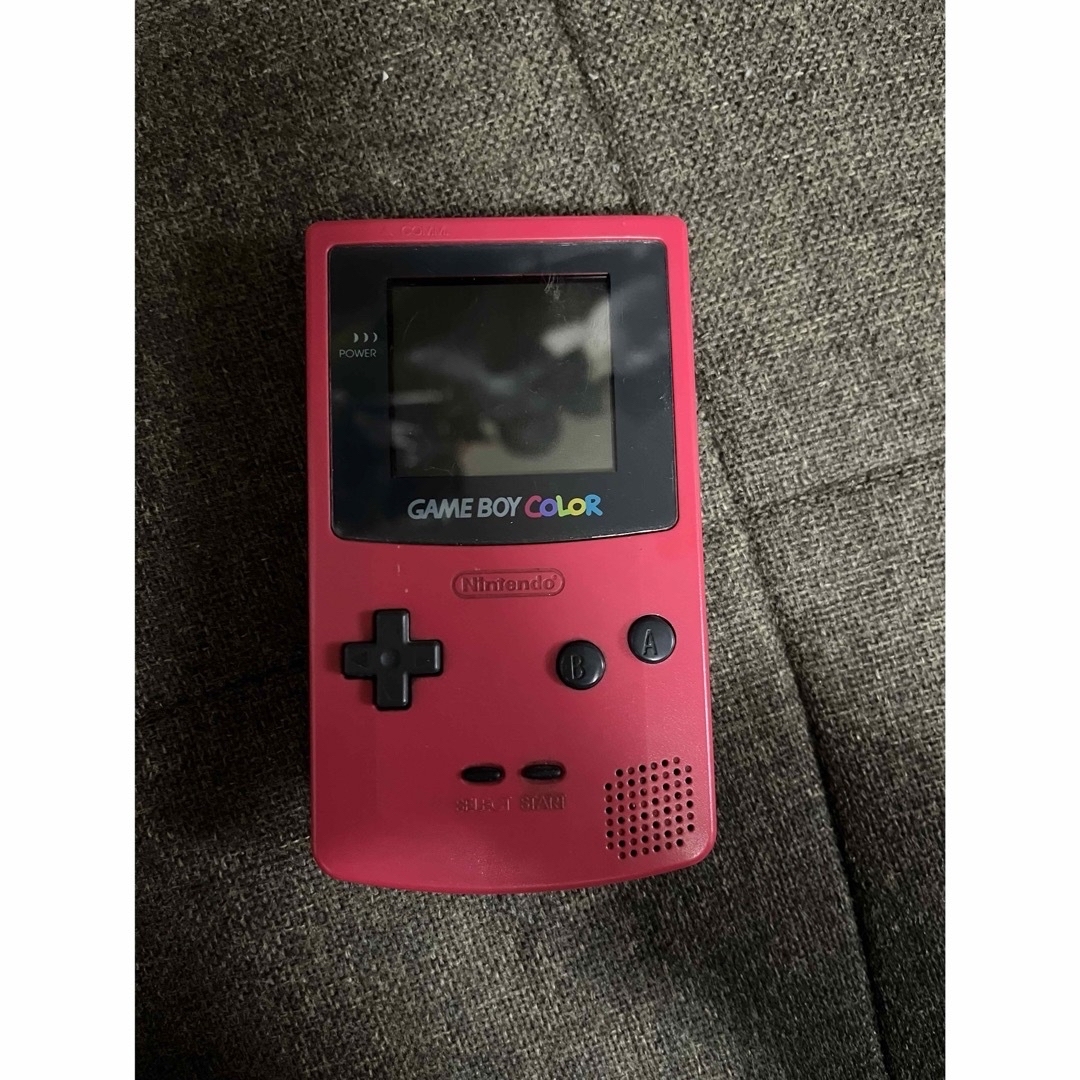 ゲームボーイ - ゲームボーイカラー ピンク本体＋カセット セット売り 