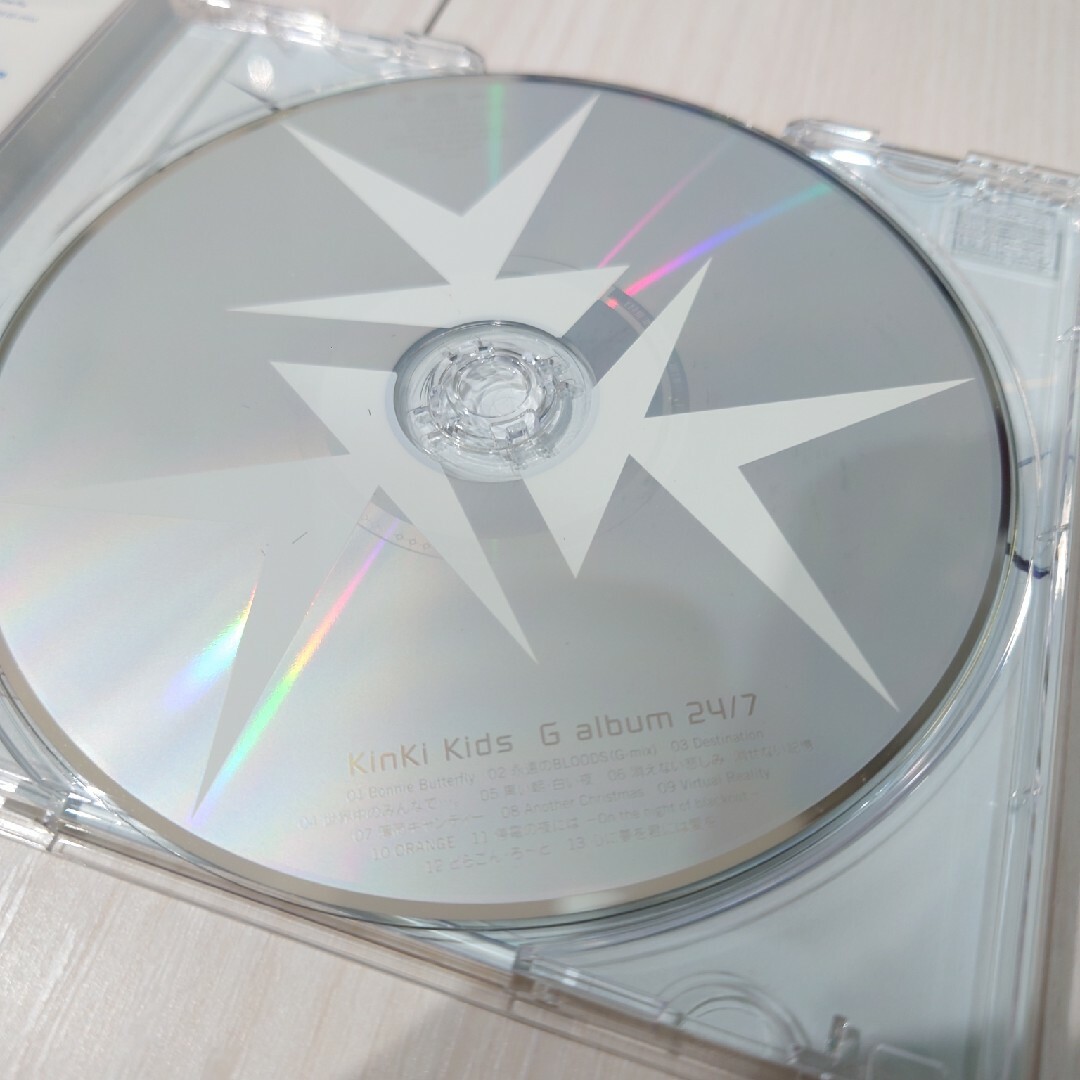 KinKi Kids(キンキキッズ)の②KinKi Kids/G album 24/7 エンタメ/ホビーのCD(ポップス/ロック(邦楽))の商品写真
