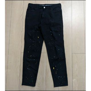 shoop 21fw cross denim pantsパンツ