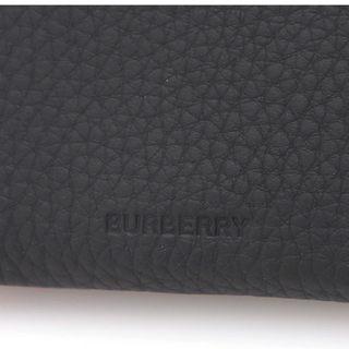 ✨【新品】BURBERRY 2つ折り財布 バーバリー 小銭入れ付き メンズ 黒