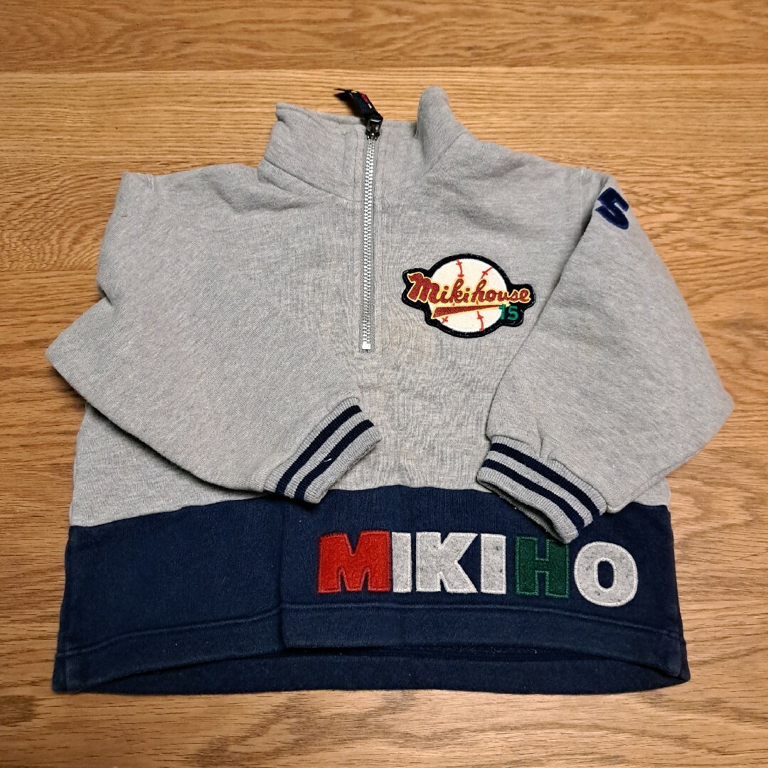 mikihouse(ミキハウス)のミキハウストレーナー キッズ/ベビー/マタニティのキッズ服男の子用(90cm~)(ジャケット/上着)の商品写真