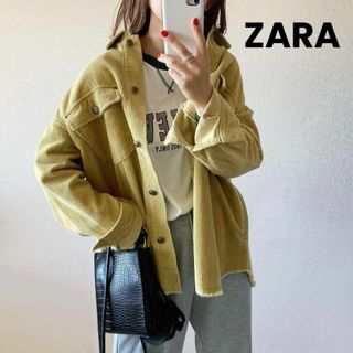 ザラ(ZARA)のZARA／コーデュロイシャツジャケット(その他)