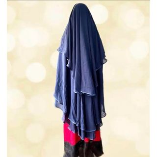 2ウェイ★Premium 3 レイヤード　Khimar ( navy )⭐︎