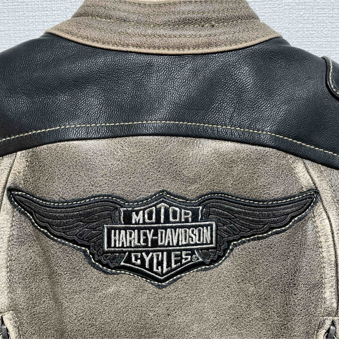 【限定特価】 極美品　Harley-Davidson レザージャケット　ライダースジャケット