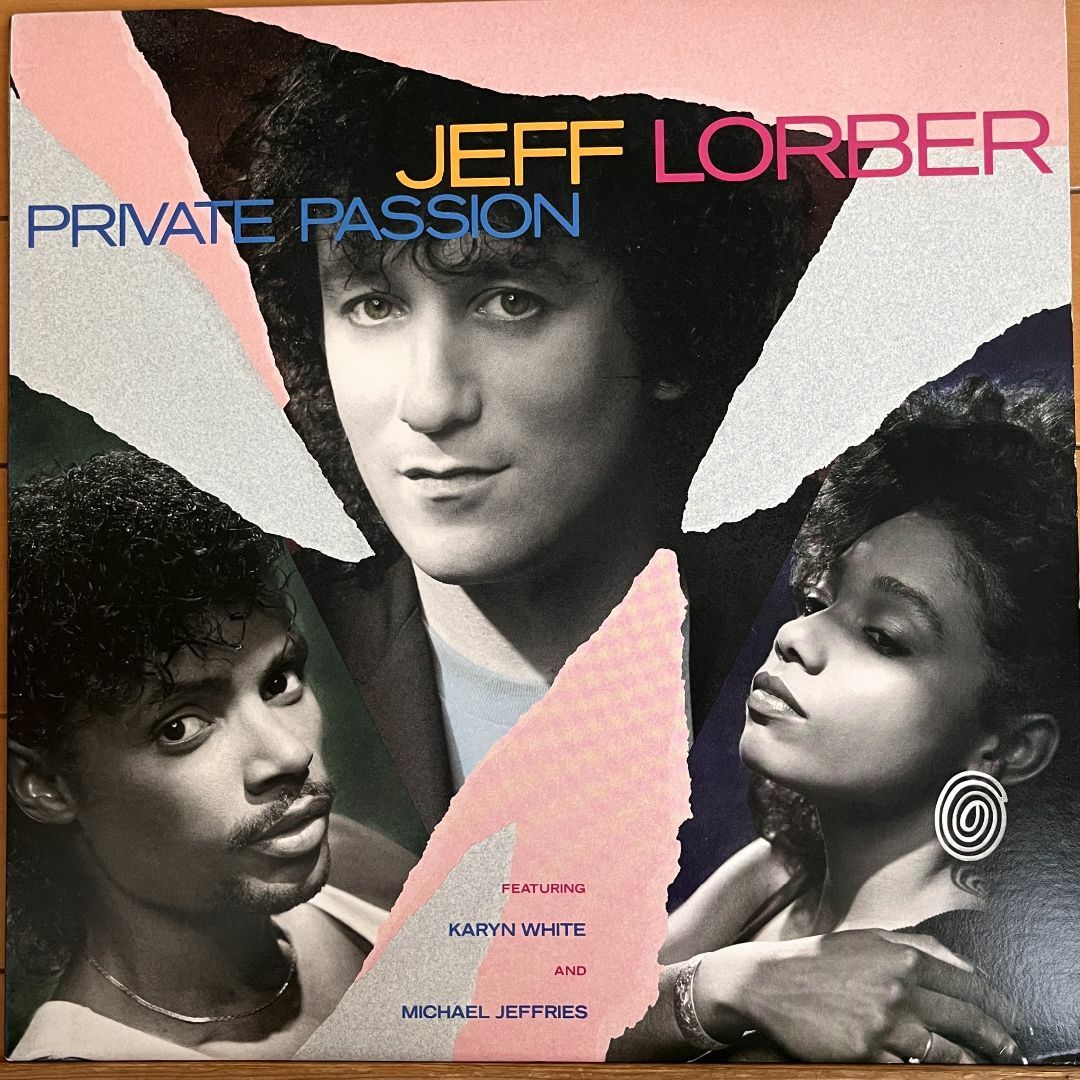【LP】ジェフ・ローバー『Private Passion』輸入盤レコード