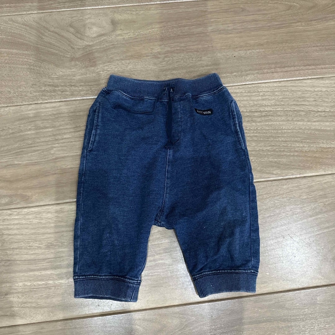 petit main(プティマイン)のpetit main デニム風スウェットパンツ キッズ/ベビー/マタニティのキッズ服男の子用(90cm~)(パンツ/スパッツ)の商品写真