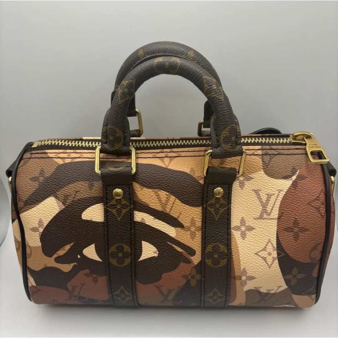 LOUIS VUITTON(ルイヴィトン)のLOUIS VUITTON キーポル バンドリエール 25   レア 限定品 メンズのバッグ(ボストンバッグ)の商品写真