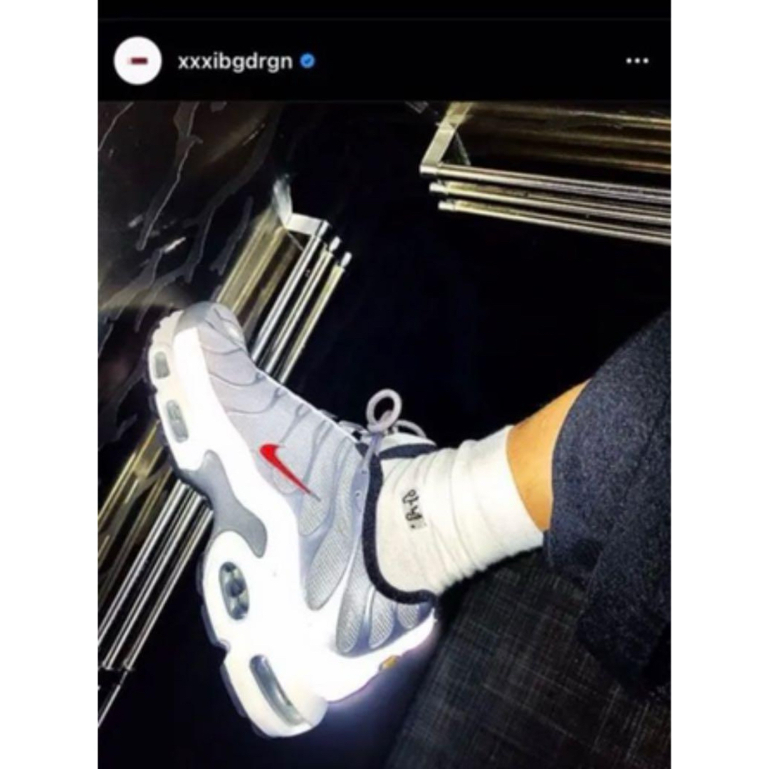 メンズNIKE airmaxplus  シルバー  エアマックスプラス　マップラ　GD