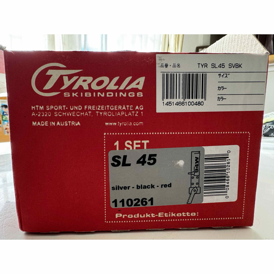 TYROLIA(チロリア)のスキー用ビンディングTyrolia SL45  スポーツ/アウトドアのスキー(ビンディング)の商品写真