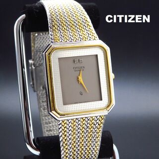 シチズン(CITIZEN)のCITIZEN 腕時計 シャレックス 2P ビンテージ コンビカラー(腕時計(アナログ))