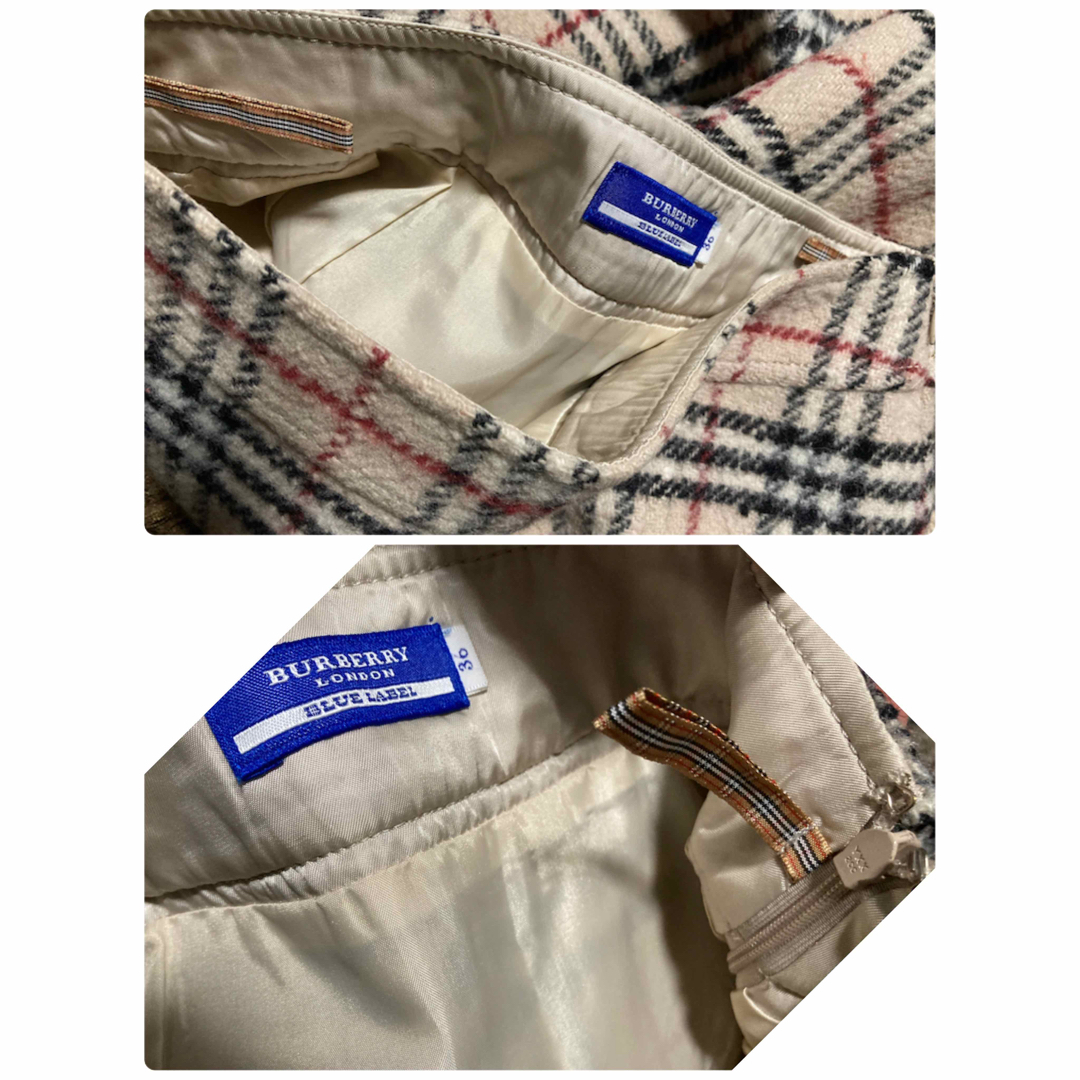 BURBERRY BLUE LABEL(バーバリーブルーレーベル)のBURBERRY BLUE LABEL バーバリーブルーレーベル　スカート レディースのスカート(ひざ丈スカート)の商品写真