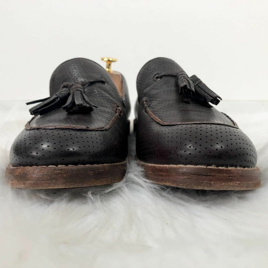 ZARA - ZARA MAN ザラ レザー タッセルローファー Uチップの通販 ZARA - ZARA MAN ザラ レザー タッセルローファー Uチップの通販