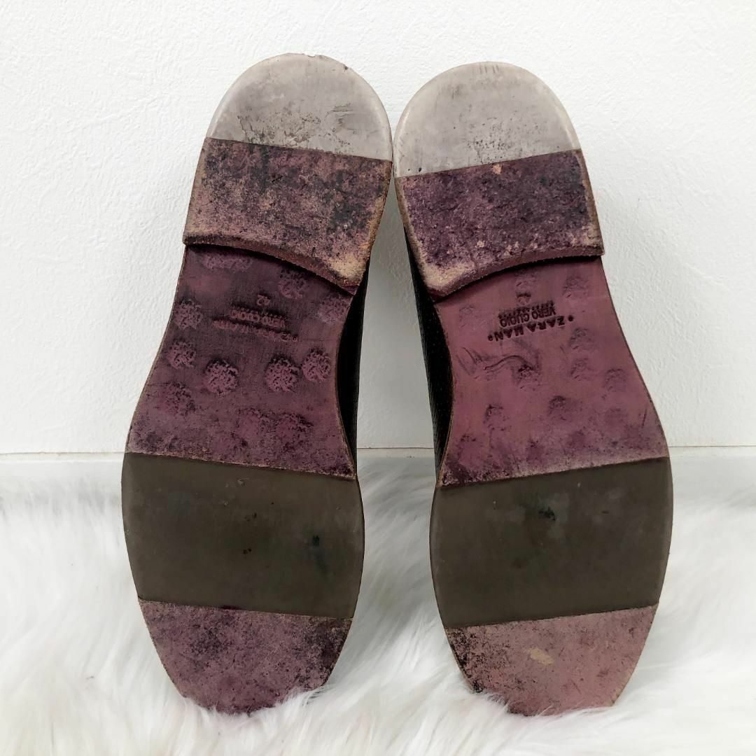 ZARA - ZARA MAN ザラ レザー タッセルローファー Uチップの通販 ZARA - ZARA MAN ザラ レザー タッセルローファー Uチップの通販