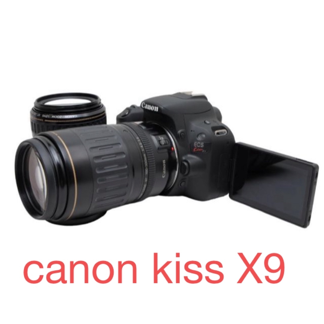 Canon - canon eos kiss x9 ボディ レンズキットの通販 by sss