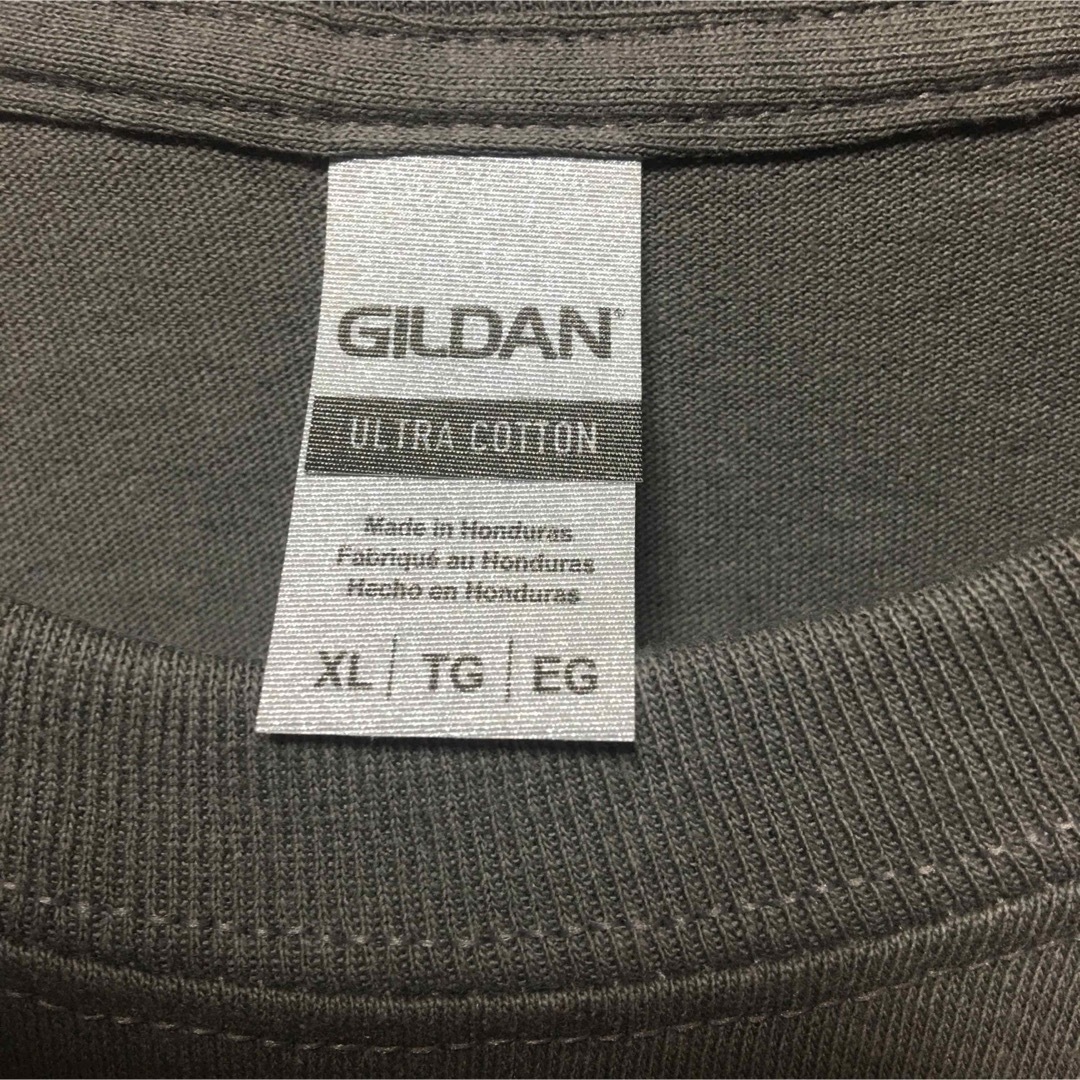 GILDAN(ギルタン)のGILDANギルダン☆半袖無地Tシャツ☆ポケット無し☆チャコールグレー☆XL メンズのトップス(Tシャツ/カットソー(半袖/袖なし))の商品写真