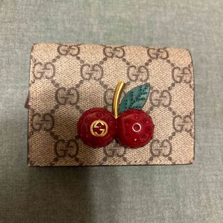 グッチ(Gucci)のGUCCI GGスプリーム 財布 チェリー(財布)