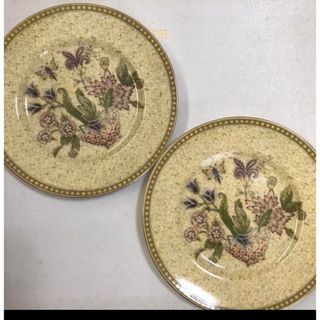 ウェッジウッド(WEDGWOOD)のウェッジウッド フローラルタペストリー 2枚セット(食器)