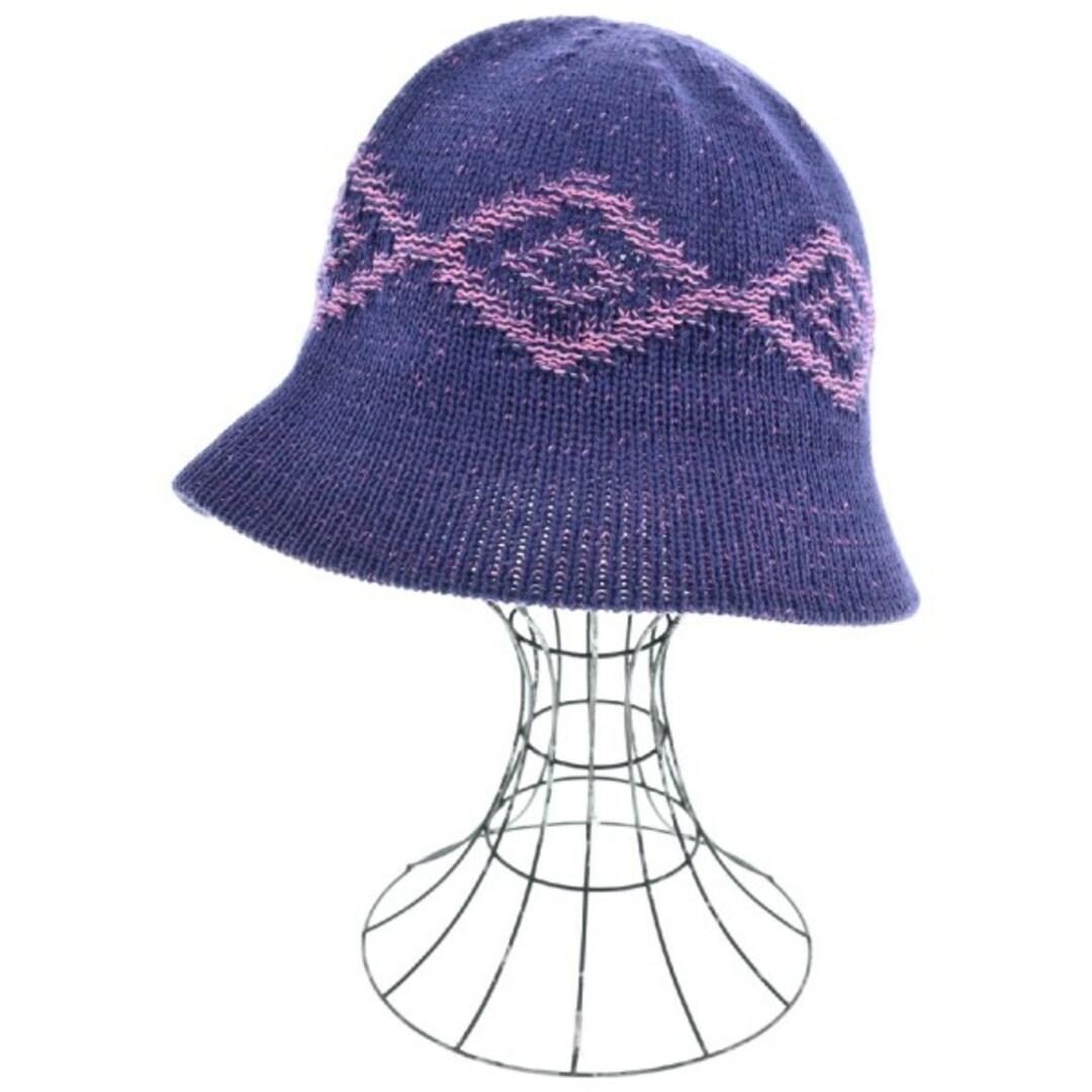 RACAL(ラカル)のRacal ラカル ハット F 紫xピンク 【古着】【中古】 メンズの帽子(ハット)の商品写真