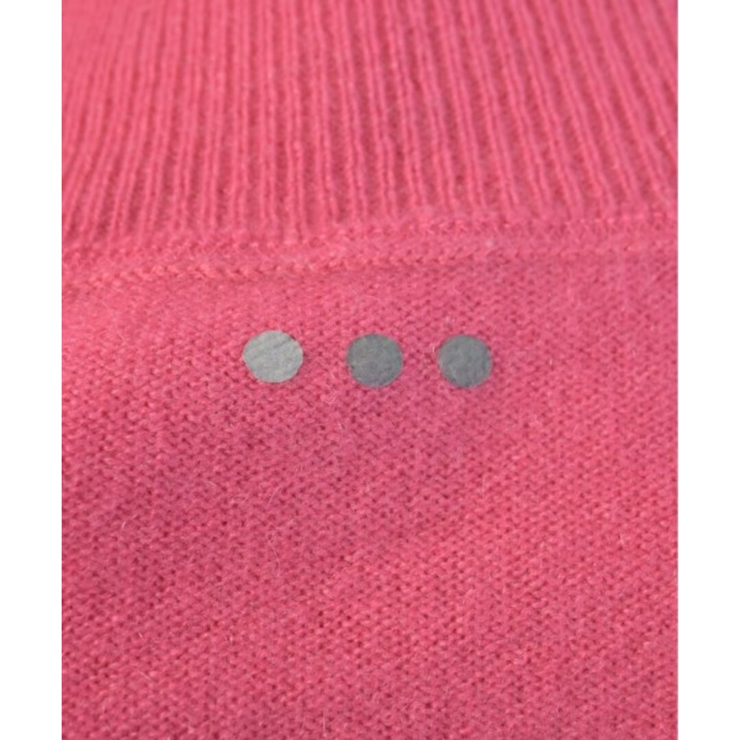 three dots(スリードッツ)のthree dots スリードッツ ニット・セーター -(S位) ピンク 【古着】【中古】 レディースのトップス(ニット/セーター)の商品写真