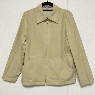 バーバリーブルーレーベル(BURBERRY BLUE LABEL)のBURBERRY バーバリー ブルーレーベル ブルゾン ベージュ 38 M(ブルゾン)