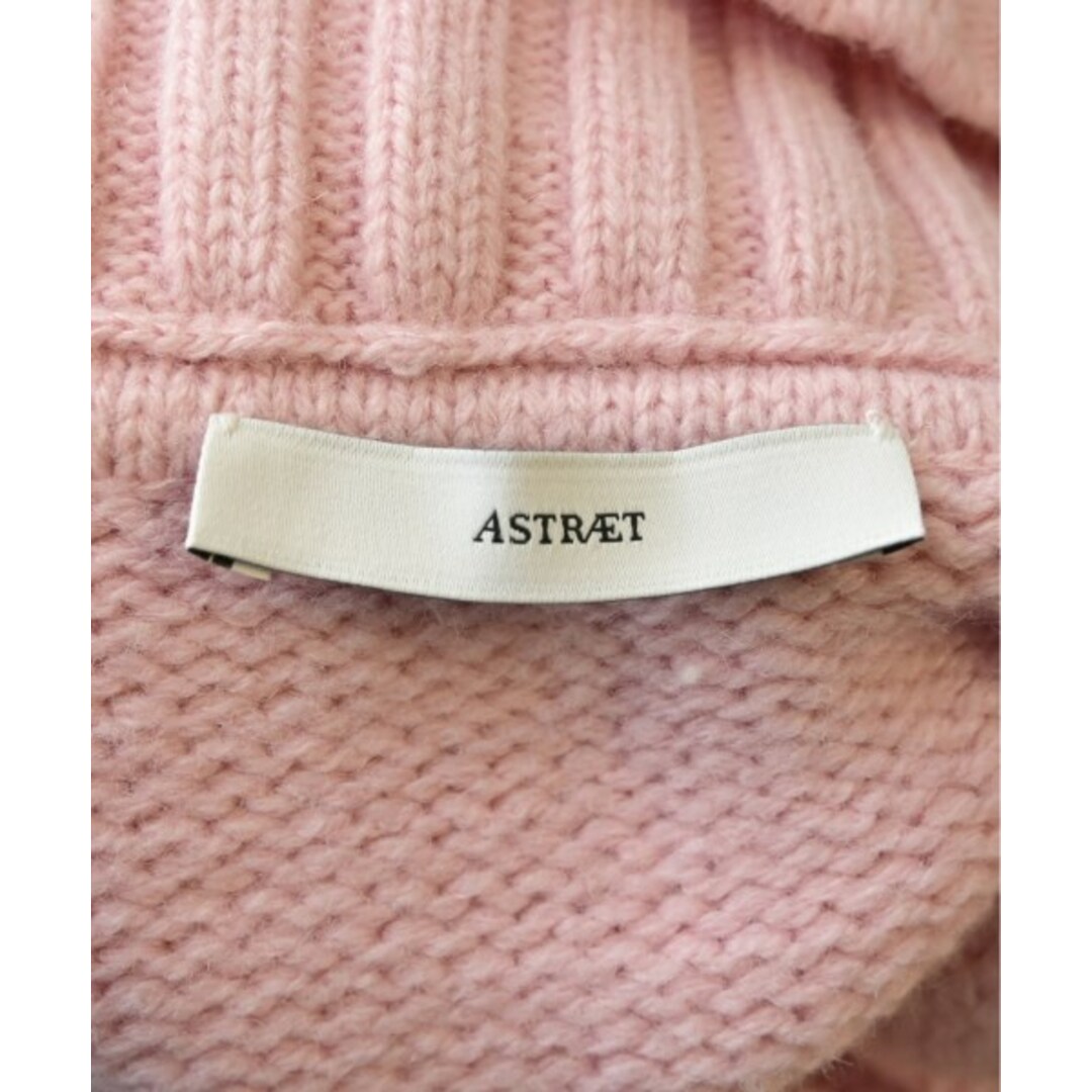 ASTRAET(アストラット)のASTRAET アストラット ニット・セーター -(M位) ピンク 【古着】【中古】 レディースのトップス(ニット/セーター)の商品写真
