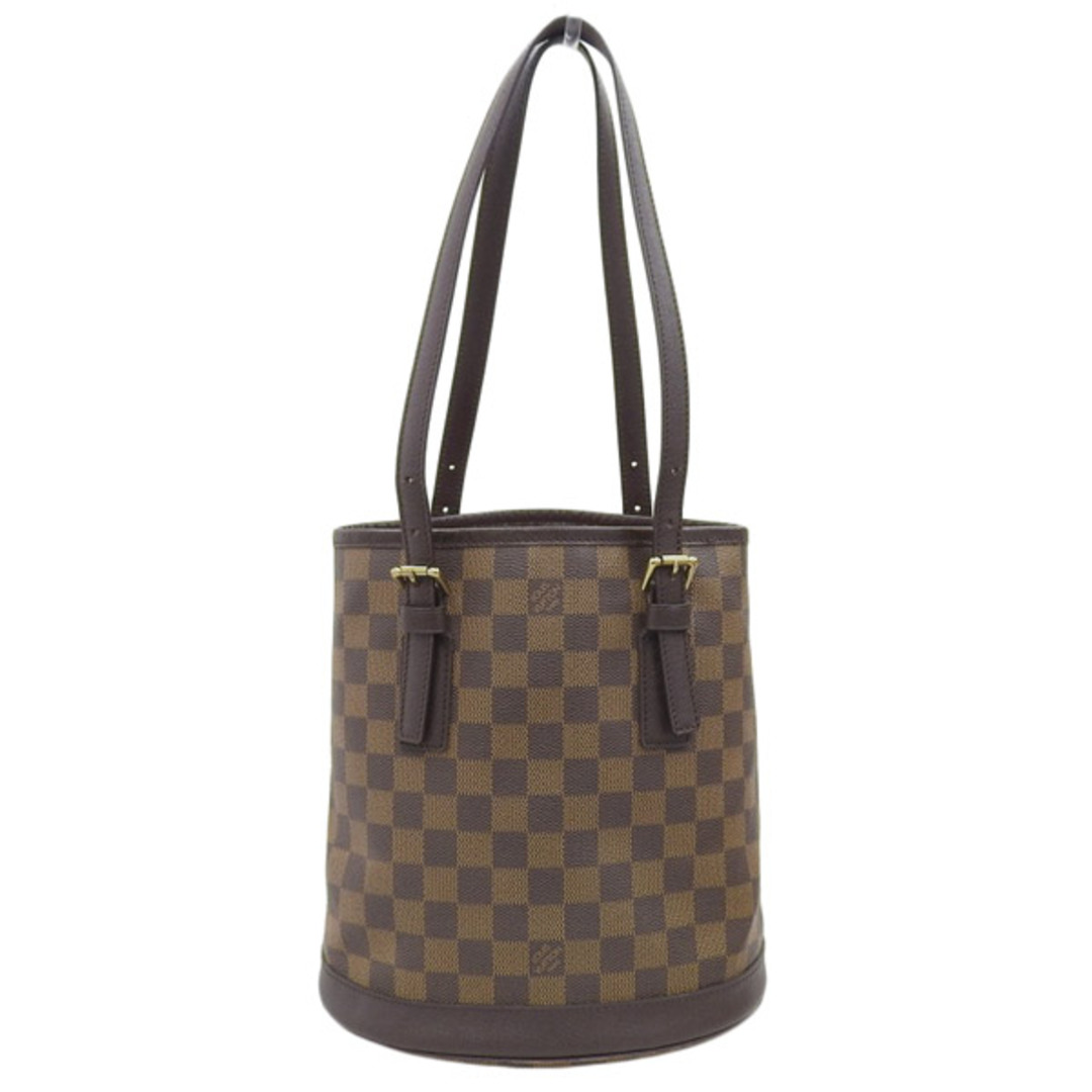 レディースLOUIS VUITTON ルイヴィトン ダミエ マレ ショルダーバッグ N42240 ブラウン gy