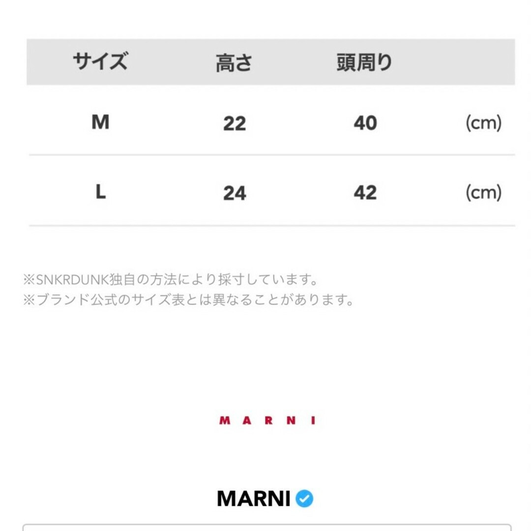 Marni(マルニ)のMarni ビーニー レディースの帽子(ニット帽/ビーニー)の商品写真