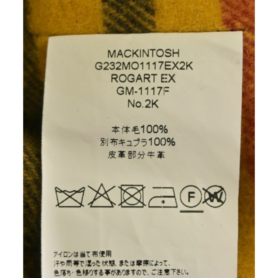 MACKINTOSH(マッキントッシュ)のMACKINTOSH マッキントッシュ ダッフルコート 36(S位) 黒 【古着】【中古】 メンズのジャケット/アウター(ダッフルコート)の商品写真