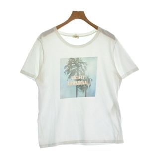 セリーヌ(celine)のCELINE セリーヌ Tシャツ・カットソー XL 白 【古着】【中古】(Tシャツ/カットソー(半袖/袖なし))