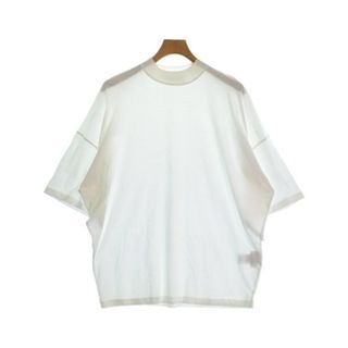 ジルサンダー(Jil Sander)のJIL SANDER ジルサンダー Tシャツ・カットソー S 白 【古着】【中古】(Tシャツ/カットソー(半袖/袖なし))