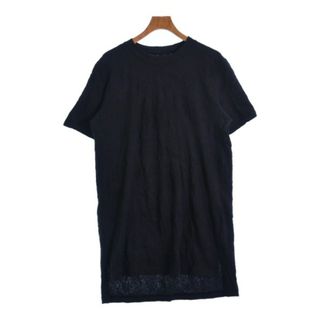 グラウンドワイ(Ground Y)のGround Y グラウンド　ワイ Tシャツ・カットソー 1(XS位) 黒 【古着】【中古】(Tシャツ/カットソー(半袖/袖なし))