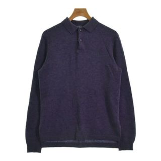 ポロラルフローレン(POLO RALPH LAUREN)のPolo Ralph Lauren ポロラルフローレン ニット・セーター L 紫 【古着】【中古】(ニット/セーター)