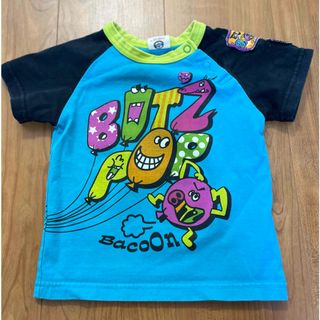 ビッツ(Bit'z)のBit'z■ブルーTシャツ■サイズ95(Tシャツ/カットソー)