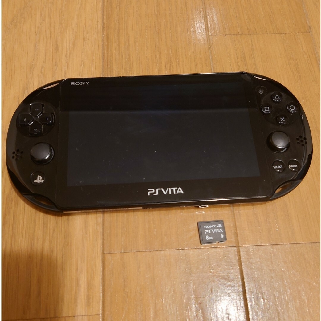 PlayStation Vita(プレイステーションヴィータ)の【動作品】PlayStation Vita 2000 本体 エンタメ/ホビーのゲームソフト/ゲーム機本体(携帯用ゲーム機本体)の商品写真