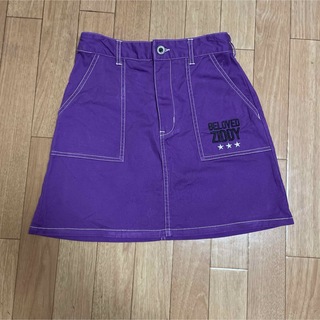 ジディー(ZIDDY)のジディ　ZIDDY  パープル　紫　スカート　F  150  160(スカート)