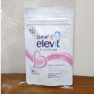 エレビット(elevit)のエレビット　葉酸　30日分　カルシウム(その他)