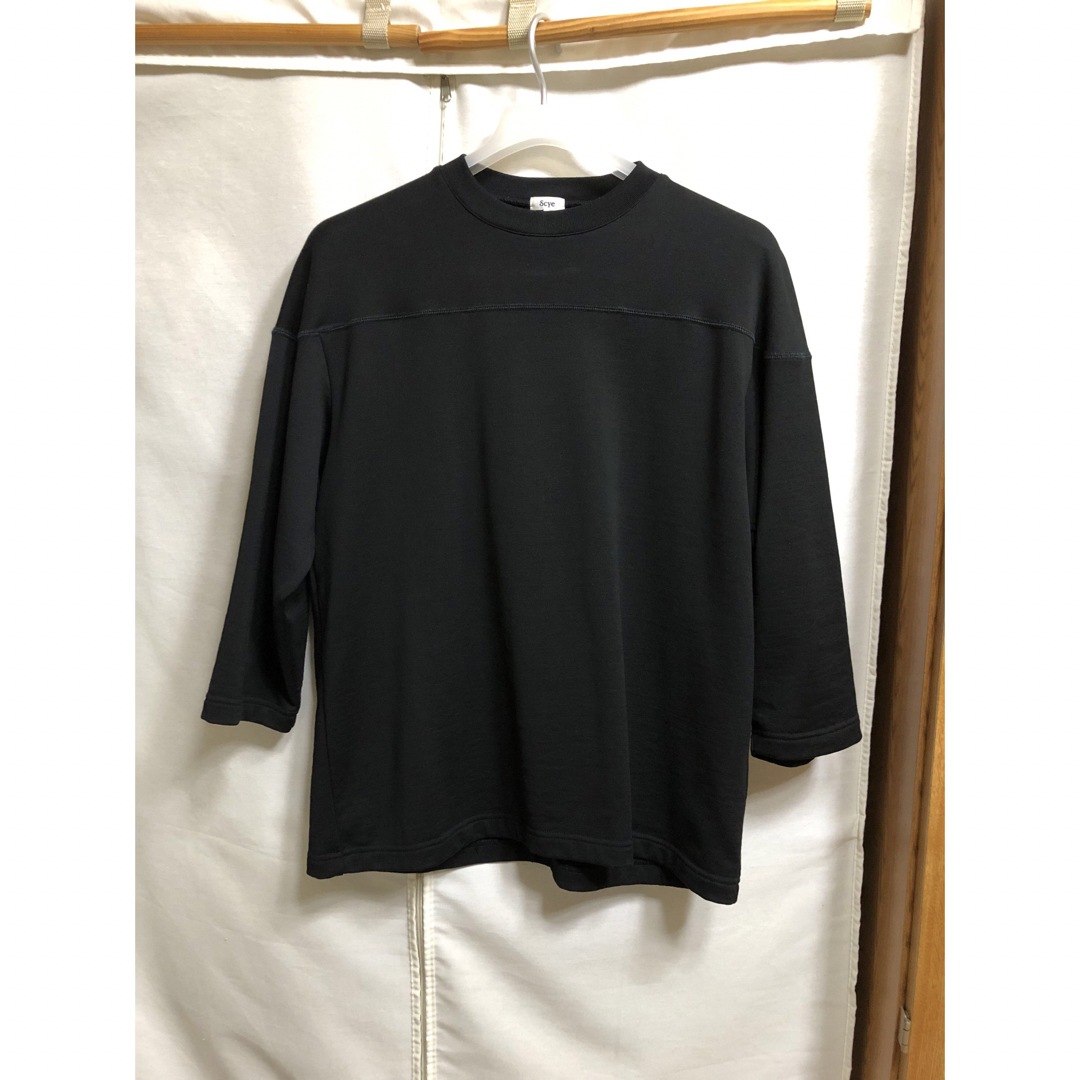 SCYE サイ　ループバックテリー　フットボールTシャツ メンズのトップス(Tシャツ/カットソー(七分/長袖))の商品写真