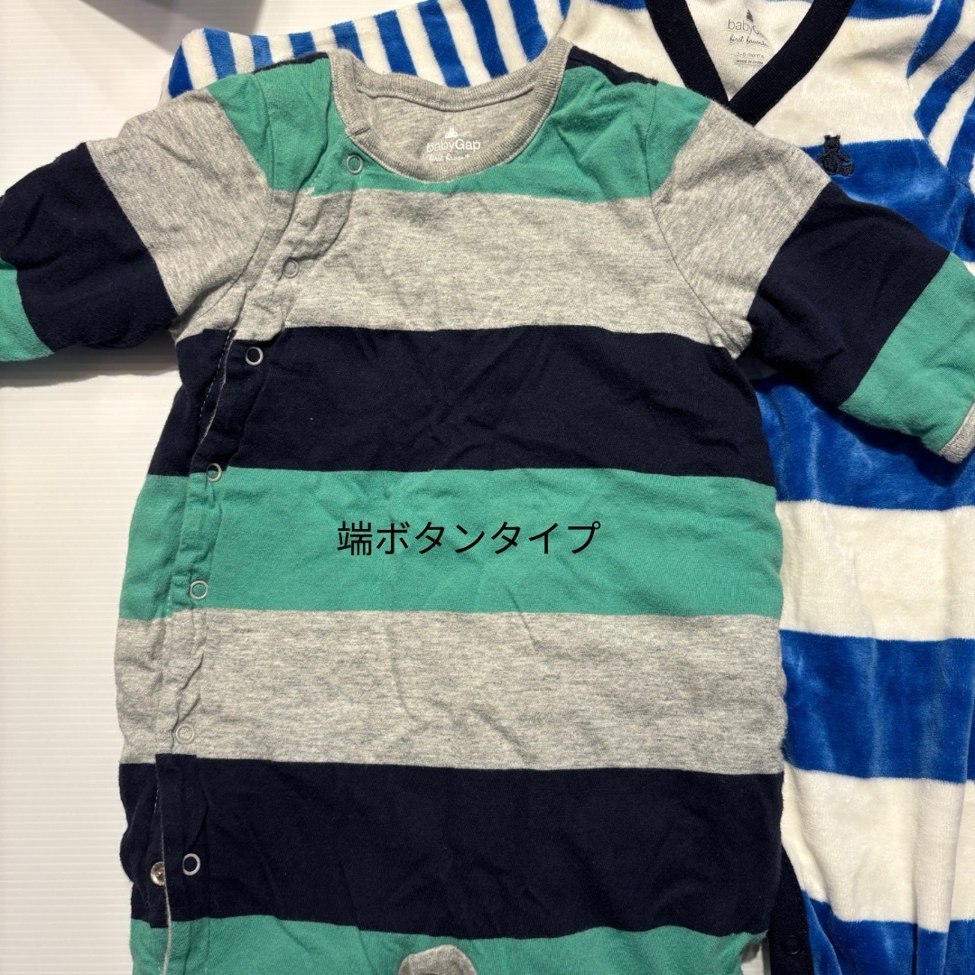 babyGAP(ベビーギャップ)の70サイズ　（冬）　男の子　ロンパースセット キッズ/ベビー/マタニティのベビー服(~85cm)(ロンパース)の商品写真