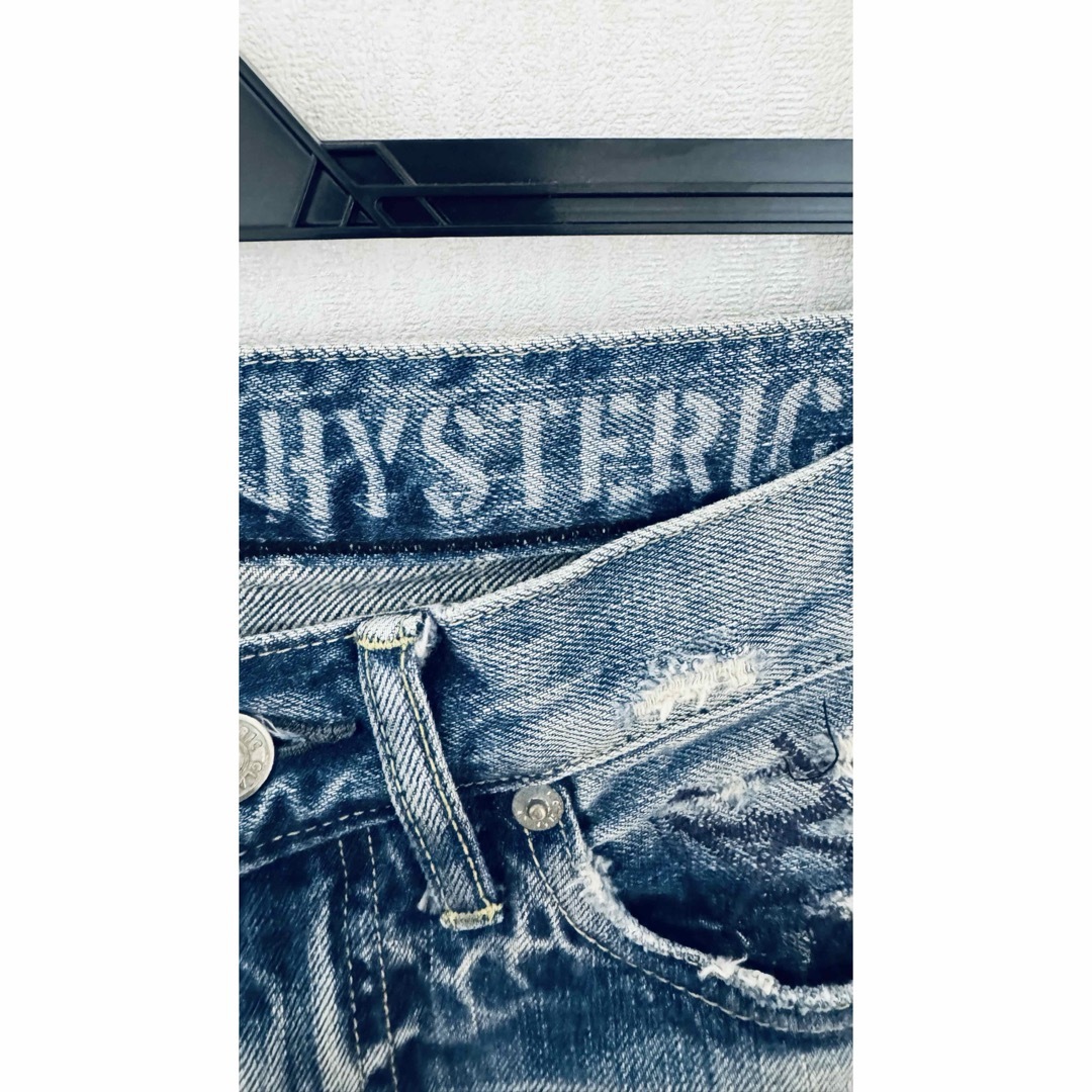 HYSTERIC GLAMOUR(ヒステリックグラマー)の名作HYSヒススキャブリメイクデニム キムタク メンズのパンツ(デニム/ジーンズ)の商品写真