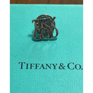 ティファニー(Tiffany & Co.)のTIFFANY TRY GOD TRYGOD ヴィンテージ  ラペルピン(その他)