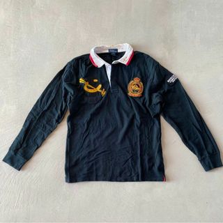 ポロラルフローレン(POLO RALPH LAUREN)のポロバイラルフローレン ロングスリーブポロシャツ ブラック (mt31)(Tシャツ/カットソー)