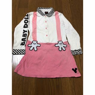 BABYDOLL - ベビードール（ピンクハント ）150センチ セットアップの