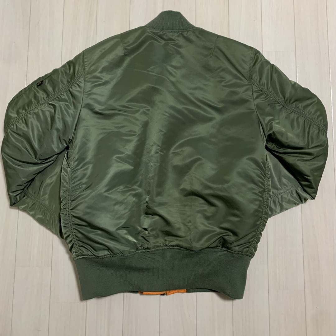 ALPHA INDUSTRIES(アルファインダストリーズ)の\限定1点/ ALPHA INDUSTRES MA-1 フライトジャケット メンズのジャケット/アウター(フライトジャケット)の商品写真